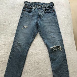 Levi 501 Skinny Jeans
